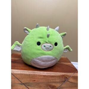 Squishmallows Eyk the Dragon‎ Green Plush Toy Small 8 in